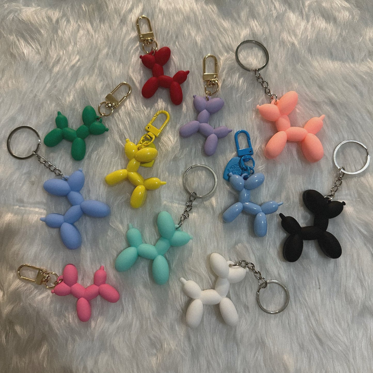 Balloon Dog Key Chains