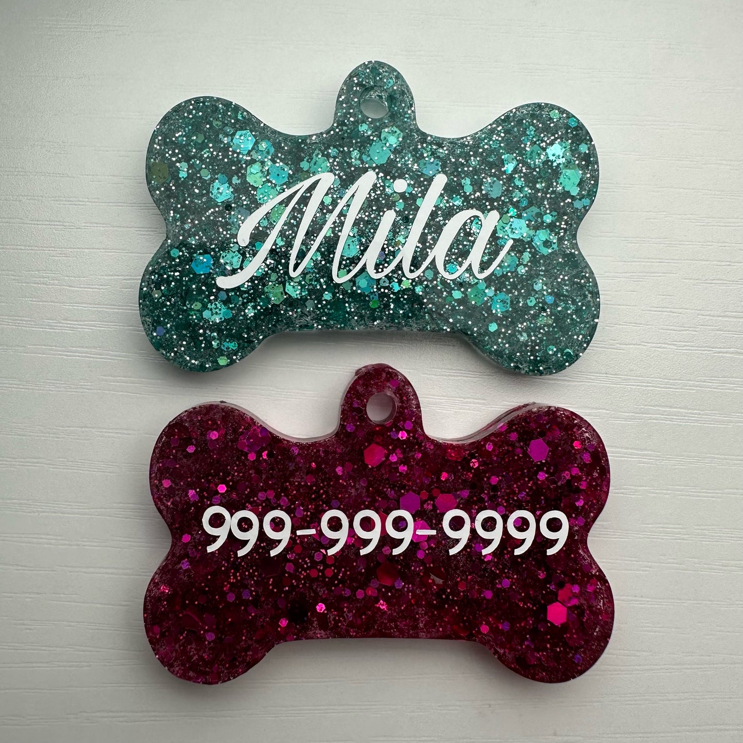 Simply Sparkle Pup Tags